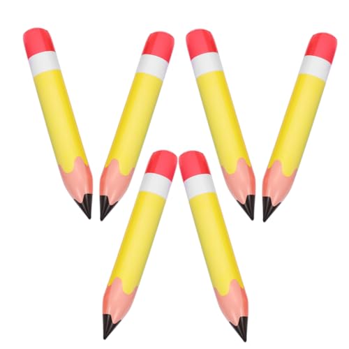 SOLUSTRE 6 Stück Aufblasbare Bleistiftdekoration Erster Tag Der Schuldekoration Farbig Für Bleistiftverzierungen Jumbo -stifte Groß Riesenbuntstifte Schule Bleistiftdekore Zu Kind Pvc SOLUSTRE 6 Stück Aufblasbare Bleistiftdekoration Erster Tag Der Schuldekoration Farbig Für Bleistiftverzierungen Jumbo -stifte Groß Riesenbuntstifte Schule Bleistiftdekore Zu Kind Pvc von SOLUSTRE