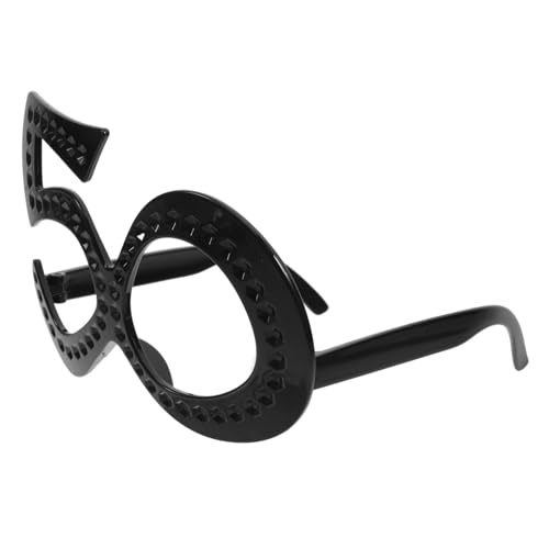 SOLUSTRE 6 Stück Brille zum 50. Geburtstag Party Feier Neuheit Geburtstagsbrille lustige geburtstagsbrille Plastik Black SOLUSTRE 6 Stück Brille zum 50. Geburtstag Party Feier Neuheit Geburtstagsbrille lustige geburtstagsbrille Plastik Black von SOLUSTRE