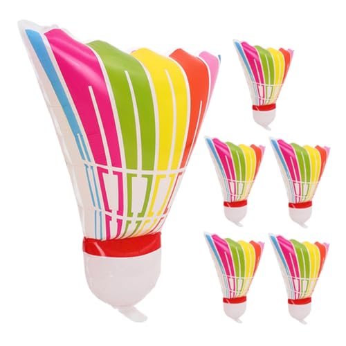 SOLUSTRE 6 Stück Giant Badminton Folienballons Sportliche Geburtstagsdeko für Mottopartys Aufblasbare Shuttlecock Luftballons für Feierlichkeiten und Sportevents SOLUSTRE 6 Stück Giant Badminton Folienballons Sportliche Geburtstagsdeko für Mottopartys Aufblasbare Shuttlecock Luftballons für Feierlichkeiten und Sportevents von SOLUSTRE