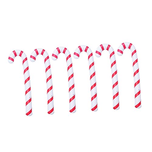 SOLUSTRE 6 Stück Teiliges Aufblasbare Weihnachtskrückenballons Zuckerstangen Design Rot Weiß Festliche Weihnachtsdeko für Party Innen und Außenbereich Wiederverwendbar für Weihnachtsfeier SOLUSTRE 6 Stück Teiliges Aufblasbare Weihnachtskrückenballons Zuckerstangen Design Rot Weiß Festliche Weihnachtsdeko für Party Innen und Außenbereich Wiederverwendbar für Weihnachtsfeier von SOLUSTRE