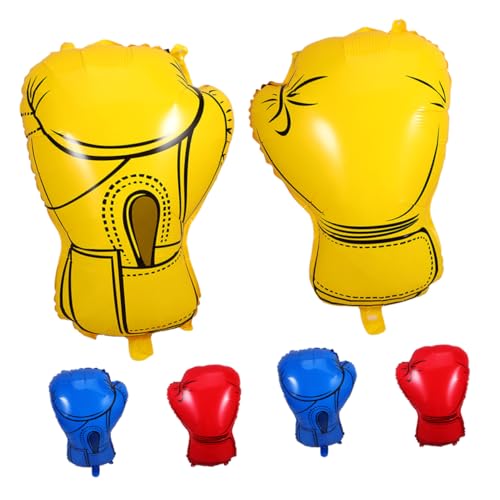 SOLUSTRE 6stücke Boxhandschuh-folienballon Aufblasbare Dekoration Für Boxparty Geburtstag Sportveranstaltungen Robustes Folienmaterial Leuchtende Farben Für Besondere Anlässe Einfach SOLUSTRE 6stücke Boxhandschuh-folienballon Aufblasbare Dekoration Für Boxparty Geburtstag Sportveranstaltungen Robustes Folienmaterial Leuchtende Farben Für Besondere Anlässe Einfach von SOLUSTRE
