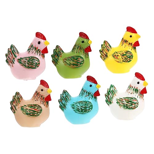 SOLUSTRE 6 Stück Teiliges Ostern Deko mit Realistischen Plastik Tierfiguren Bunten Farben Detailgetreu Gestaltete Festival Tierornamente für und Party Fröhliche Osterdekoration SOLUSTRE 6 Stück Teiliges Ostern Deko mit Realistischen Plastik Tierfiguren Bunten Farben Detailgetreu Gestaltete Festival Tierornamente für und Party Fröhliche Osterdekoration von SOLUSTRE