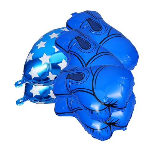 SOLUSTRE 6 Stück Wrestling Themen Dekorationen Elastische Aufblasbare Ballons für Indoor und Outdoor Events von SOLUSTRE