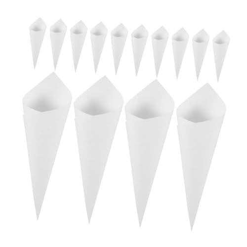 SOLUSTRE 60 Stück Hochzeitsblütenkegel Schüttgut Hochzeitskegel groß Zapfen verheiratet geschenkverpackung hochzeit konfetti Konfetti- Konfetti-Halter für die Hochzeit Kraftpapier Weiß SOLUSTRE 60 Stück Hochzeitsblütenkegel Schüttgut Hochzeitskegel groß Zapfen verheiratet geschenkverpackung hochzeit konfetti Konfetti- Konfetti-Halter für die Hochzeit Kraftpapier Weiß von SOLUSTRE