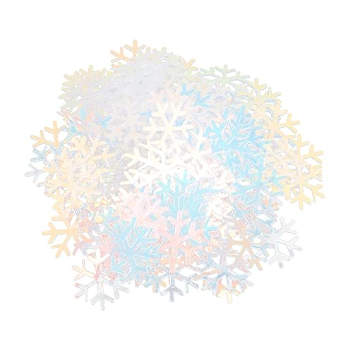 SOLUSTRE 600 Stück Weihnachtsdekorationen Schneeflocken Konfetti für Hochzeiten und Partys Glitzernde Streudeko für Festliche Anlässe SOLUSTRE 600 Stück Weihnachtsdekorationen Schneeflocken Konfetti für Hochzeiten und Partys Glitzernde Streudeko für Festliche Anlässe von SOLUSTRE