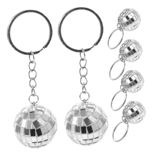 SOLUSTRE 6Stücke Spiegel Disco Kugel Schlüsselanhänger Dekorative Kugeln für Partys Feiertage und Lustige Jahre Accessoires Weihnachtsgeschenke SOLUSTRE 6Stücke Spiegel Disco Kugel Schlüsselanhänger Dekorative Kugeln für Partys Feiertage und Lustige Jahre Accessoires Weihnachtsgeschenke von SOLUSTRE
