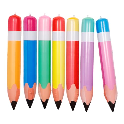 SOLUSTRE 7 Stück Aufblasbarer Bleistift Aufblasbare Bleistifte Karneval Aufblasbares Aufblasbare Party-requisiten Zurück in Die Schule Aufblasbare Dekoration Bleistiftdekore Pvc SOLUSTRE 7 Stück Aufblasbarer Bleistift Aufblasbare Bleistifte Karneval Aufblasbares Aufblasbare Party-requisiten Zurück in Die Schule Aufblasbare Dekoration Bleistiftdekore Pvc von SOLUSTRE