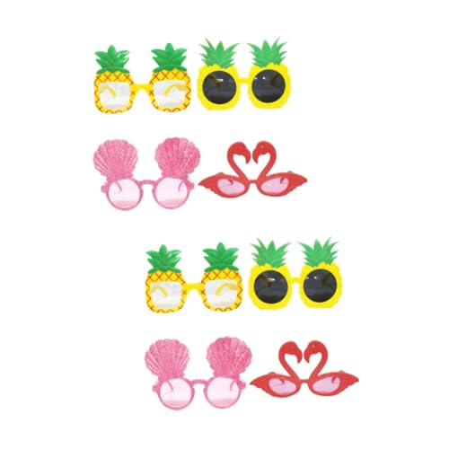 SOLUSTRE 8 Stck. Partybrillen Lustige Fotorequisiten für Erwachsene Flamingo Einfarbige Ananas Bedruckte Ananas Meerjungfrau Kreatives Partyzubehör zur Schaffung Unterhaltsamen SOLUSTRE 8 Stck. Partybrillen Lustige Fotorequisiten für Erwachsene Flamingo Einfarbige Ananas Bedruckte Ananas Meerjungfrau Kreatives Partyzubehör zur Schaffung Unterhaltsamen von SOLUSTRE