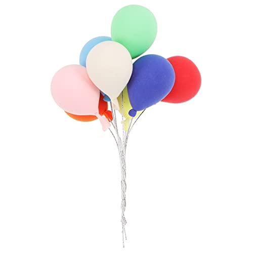 SOLUSTRE 8 Stück Puppenhaus Mini-ballon Dekoration Ornament Rosa Schmücken Blau Miniatur Winzig Party Geburtstag Pastell Klein Luftballons Micro Landscape Decor Ton SOLUSTRE 8 Stück Puppenhaus Mini-ballon Dekoration Ornament Rosa Schmücken Blau Miniatur Winzig Party Geburtstag Pastell Klein Luftballons Micro Landscape Decor Ton von SOLUSTRE
