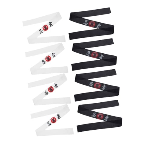 SOLUSTRE 8 Stück Teiliges Ninja Stirnband Japanisches Karate Kostümzubehör Weiches Hautfreundliches Kopfband mit Einzigartigem Ninja Print für Erwachsene Komfortabel und Modisch SOLUSTRE 8 Stück Teiliges Ninja Stirnband Japanisches Karate Kostümzubehör Weiches Hautfreundliches Kopfband mit Einzigartigem Ninja Print für Erwachsene Komfortabel und Modisch von SOLUSTRE