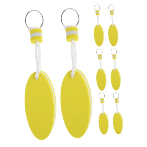 SOLUSTRE 8 Stück Wasserdichter Ovaler Schlüsselanhänger aus Eva Schaumstoff Schwimmend Ergonomisch Geformt für Boot Kajak Angeln Surfen und Segeln Sicherer Schlüsselhalter für Wassersport SOLUSTRE 8 Stück Wasserdichter Ovaler Schlüsselanhänger aus Eva Schaumstoff Schwimmend Ergonomisch Geformt für Boot Kajak Angeln Surfen und Segeln Sicherer Schlüsselhalter für Wassersport von SOLUSTRE
