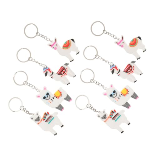 SOLUSTRE 8Stücke Alpaka Schlüsselanhänger Lustige Dekorative Anhänger für Frauen Rucksack und Geldbörsen Schlüsselanhänger Geschenkidee und Partydekoration für Erwachsene SOLUSTRE 8Stücke Alpaka Schlüsselanhänger Lustige Dekorative Anhänger für Frauen Rucksack und Geldbörsen Schlüsselanhänger Geschenkidee und Partydekoration für Erwachsene von SOLUSTRE