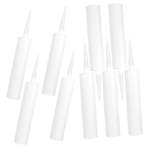 SOLUSTRE 9st Leerer Schlauch Leere Dichtmittelrohre Abdichten Schlammschläuche Squeeze-flaschen Mit Nadelspitze Klarer Silikonkleber Weiß Silikon-dichtung Leimtuben Plastik Riss Schmücken SOLUSTRE 9st Leerer Schlauch Leere Dichtmittelrohre Abdichten Schlammschläuche Squeeze-flaschen Mit Nadelspitze Klarer Silikonkleber Weiß Silikon-dichtung Leimtuben Plastik Riss Schmücken von SOLUSTRE