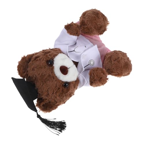 SOLUSTRE Abschluss Plüsch Bären Doktor Uniform Bär Gratulieren Den Schülern High School Absolventen Bären Abschlusssaison Tierspielzeug SOLUSTRE Abschluss Plüsch Bären Doktor Uniform Bär Gratulieren Den Schülern High School Absolventen Bären Abschlusssaison Tierspielzeug von SOLUSTRE