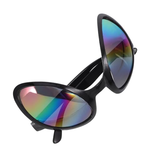 SOLUSTRE Außerirdische Brille Halloween-alien-brille Lustige Brille Sonnenbrille Cosplay Party Erwachsene Überdimensioniert Ausländer Fremde Augen Gläser Verrückt Lustiges Alien-kostüm Abs von SOLUSTRE