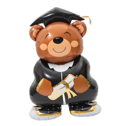 SOLUSTRE Ballon feiern ausgestopft tragen herzlichen glückwunsch grad ballon Grad-Bär-Ballon Abgänger Schule Ö dekorativer Abschlussballon Abschlussballonbär Aluminiumfolie SOLUSTRE Ballon feiern ausgestopft tragen herzlichen glückwunsch grad ballon Grad-Bär-Ballon Abgänger Schule Ö dekorativer Abschlussballon Abschlussballonbär Aluminiumfolie von SOLUSTRE