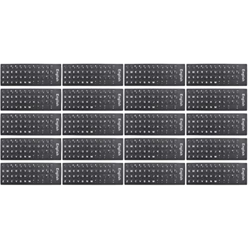 SOLUSTRE Buchstaben Sticker 20 Stück Englische Tastatur Tastatur Buchstaben Aufkleber Benutzerdefinierte Tastatur Aufkleber Tastatur Aufkleber Aufkleber PC Tastatur Tastaturaufkleber QWERTY SOLUSTRE Buchstaben Sticker 20 Stück Englische Tastatur Tastatur Buchstaben Aufkleber Benutzerdefinierte Tastatur Aufkleber Tastatur Aufkleber Aufkleber PC Tastatur Tastaturaufkleber QWERTY von SOLUSTRE