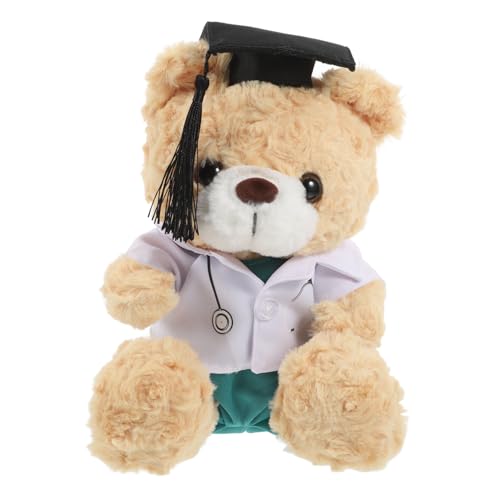 SOLUSTRE Doktor Stoffbär Pflege Abschluss Arzt Stofftier Abschluss Stofftier Abschluss Doktor Bär Abschluss Plüschbär Abschlussbärenklasse Von 2025 Pp Baumwolle Light Brown SOLUSTRE Doktor Stoffbär Pflege Abschluss Arzt Stofftier Abschluss Stofftier Abschluss Doktor Bär Abschluss Plüschbär Abschlussbärenklasse Von 2025 Pp Baumwolle Light Brown von SOLUSTRE