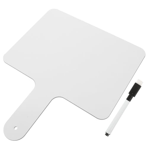 SOLUSTRE Doppelseitiges Handheld Whiteboard mit Trocken Abwischbarer Oberfläche Teiliges Scoring Board für Unterricht und Spiele Leichtes Tragbares Schreibbrett für Erwachsene SOLUSTRE Doppelseitiges Handheld Whiteboard mit Trocken Abwischbarer Oberfläche Teiliges Scoring Board für Unterricht und Spiele Leichtes Tragbares Schreibbrett für Erwachsene von SOLUSTRE