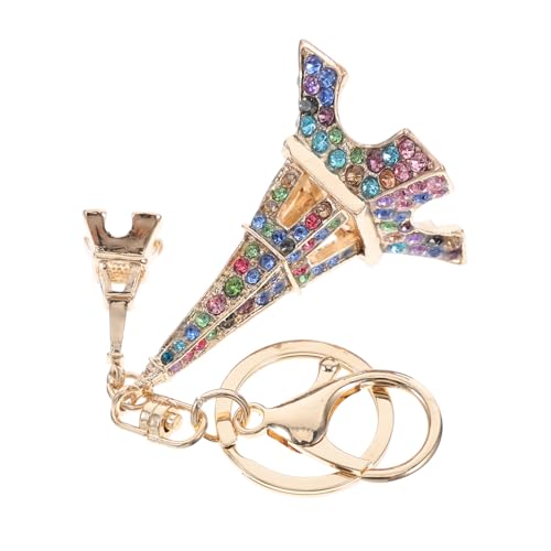SOLUSTRE Eiffelturm Schlüsselanhänger Strass Metall Anhänger Schlüsselring Valentinstag Geburtstag Taschenanhänger Charmant Robust Langlebig SOLUSTRE Eiffelturm Schlüsselanhänger Strass Metall Anhänger Schlüsselring Valentinstag Geburtstag Taschenanhänger Charmant Robust Langlebig von SOLUSTRE