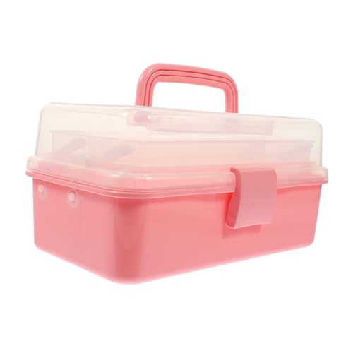 SOLUSTRE Faltbare Aufbewahrungsbox Multifunktionaler Tragbarer Büro Organizer Verschleißfeste Sortierbox für Stifte Kosmetik Praktische Lagerbox für Schreibtisch und Haushalt Rosa SOLUSTRE Faltbare Aufbewahrungsbox Multifunktionaler Tragbarer Büro Organizer Verschleißfeste Sortierbox für Stifte Kosmetik Praktische Lagerbox für Schreibtisch und Haushalt Rosa von SOLUSTRE