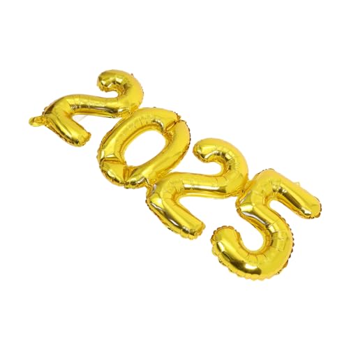 SOLUSTRE Folienballons Dekorative Luftballons für Neujahrsparty Partybedarf für Festliche Anlässe Langlebige und Praktische Ballons zur Verschönerung von Wänden und Fenstern von SOLUSTRE