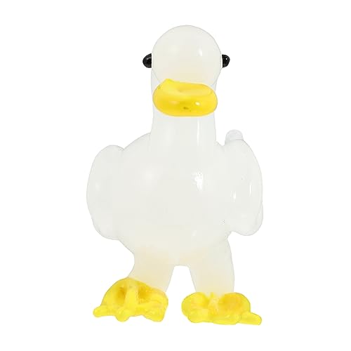 SOLUSTRE Gans-Ornament Glas Tierschmuck Für Die Dekoration Im Home-Office SOLUSTRE Gans-Ornament Glas Tierschmuck Für Die Dekoration Im Home-Office von SOLUSTRE