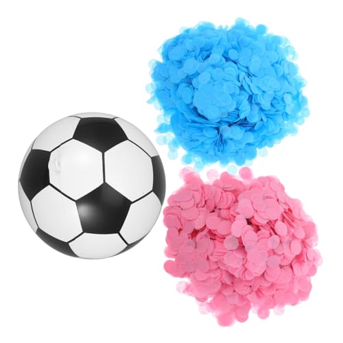 SOLUSTRE Gender Reveal Soccer Ball mit Buntem Konfetti Shower Dekoration für Jungen und Mädchen Originelles Partyspiel zur Geschlechtsverkündung Vielseitig Einsetzbar für Festliche Anlässe SOLUSTRE Gender Reveal Soccer Ball mit Buntem Konfetti Shower Dekoration für Jungen und Mädchen Originelles Partyspiel zur Geschlechtsverkündung Vielseitig Einsetzbar für Festliche Anlässe von SOLUSTRE