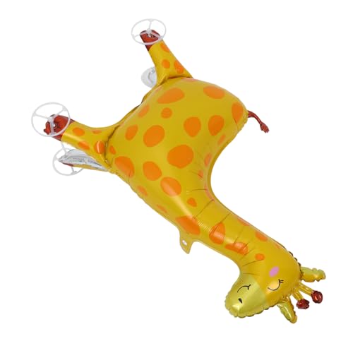 SOLUSTRE Giraffenballon Dschungeldekorationen Luftballons Für Geburtstagsfeier Geburtstagsdekorationen Mit Tiermotiven Tierische Partyballons Ballon-tier- Yellow Aluminiumfolie SOLUSTRE Giraffenballon Dschungeldekorationen Luftballons Für Geburtstagsfeier Geburtstagsdekorationen Mit Tiermotiven Tierische Partyballons Ballon-tier- Yellow Aluminiumfolie von SOLUSTRE