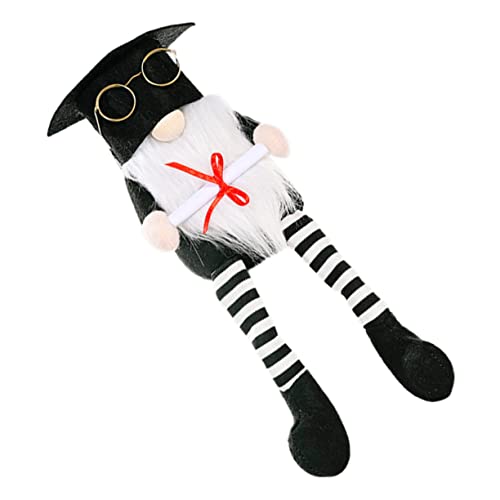 SOLUSTRE Graduation GNOME Puppe mit Brille und Abschlussmütze Süßes Deko für Abschluss für Klassenzimmer und Feierlichkeiten als Dankeschön für Freunde und Kollegen SOLUSTRE Graduation GNOME Puppe mit Brille und Abschlussmütze Süßes Deko für Abschluss für Klassenzimmer und Feierlichkeiten als Dankeschön für Freunde und Kollegen von SOLUSTRE