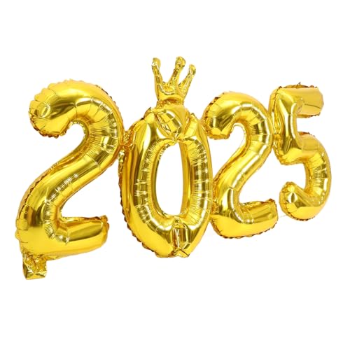 SOLUSTRE Großer Zahlenballon für Neujahrsparty Dekorationen Integriertes Design für Jubiläumsfeiern Abschlussveranstaltungen und Besondere Anlässe Langlebig und Bruchsicher SOLUSTRE Großer Zahlenballon für Neujahrsparty Dekorationen Integriertes Design für Jubiläumsfeiern Abschlussveranstaltungen und Besondere Anlässe Langlebig und Bruchsicher von SOLUSTRE