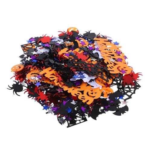 SOLUSTRE Halloween Konfetti Bunte Glitzerstreusel mit Fledermäusen Kürbissen und Hexen für Halloween Dekorationen und Tischdeko Wiederverwendbar für Unvergessliche Feiern SOLUSTRE Halloween Konfetti Bunte Glitzerstreusel mit Fledermäusen Kürbissen und Hexen für Halloween Dekorationen und Tischdeko Wiederverwendbar für Unvergessliche Feiern von SOLUSTRE