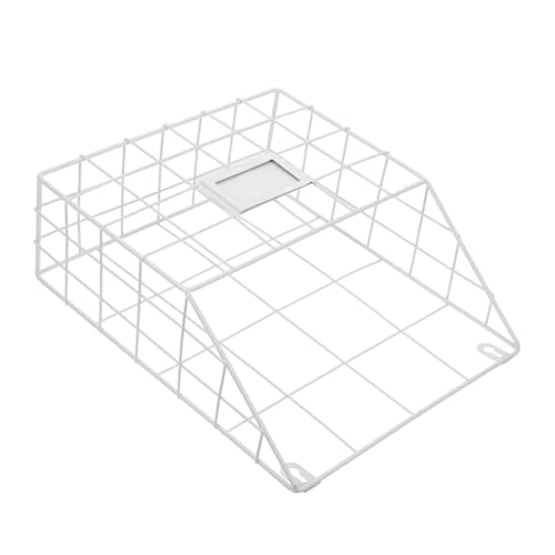 SOLUSTRE Halterung Für Büro Buchhalter Zeitschriften Badezimmer Wandbehang Zeitschriftenkorb Regale Draht Wand Zeitschriftenhalter Filigraner Organizer Zeitschriftenständer von SOLUSTRE