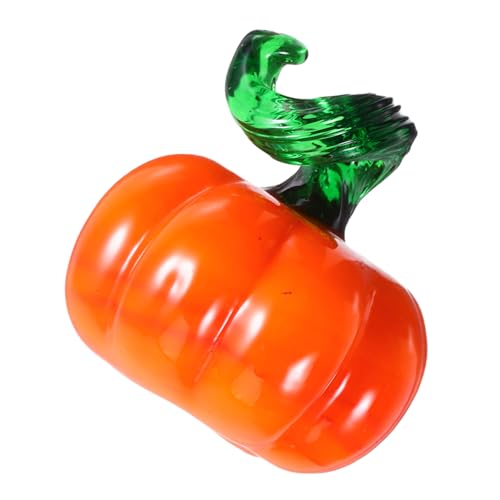 SOLUSTRE Handgefertigte Mini Kürbisfigur Orange Mundgeblasen Kunstvolles Design Leuchtende Farben Kompakt für Tisch und Autodekoration Dekoratives Sammlerstück für Herbst und Halloween SOLUSTRE Handgefertigte Mini Kürbisfigur Orange Mundgeblasen Kunstvolles Design Leuchtende Farben Kompakt für Tisch und Autodekoration Dekoratives Sammlerstück für Herbst und Halloween von SOLUSTRE