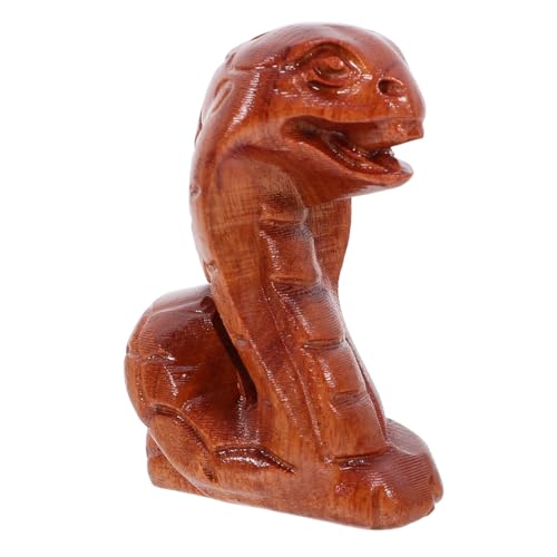 SOLUSTRE Handgeschnitzte Holzschlange Jahr der Schlange Miniatur Deko Figur Tierkreiszeichen Ornament Feng Shui Tischdekoration SOLUSTRE Handgeschnitzte Holzschlange Jahr der Schlange Miniatur Deko Figur Tierkreiszeichen Ornament Feng Shui Tischdekoration von SOLUSTRE