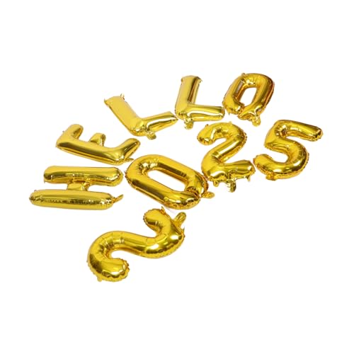 SOLUSTRE Hello Aluminium Folienballon Set Neujahrsfeier Dekoration Party Ballons für Graduation und Events Langlebig und Installieren SOLUSTRE Hello Aluminium Folienballon Set Neujahrsfeier Dekoration Party Ballons für Graduation und Events Langlebig und Installieren von SOLUSTRE
