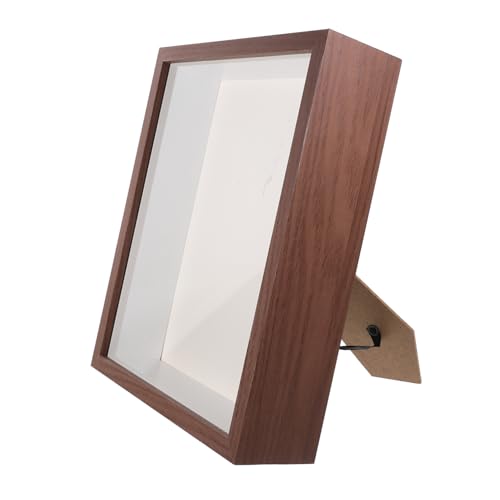 SOLUSTRE Holz Bilderrahmen Walnussfarbig Tief Trockenblumen Display Rahmen Fenster Pflanzen Deko für Wohnzimmer Schlafzimmer Büro SOLUSTRE Holz Bilderrahmen Walnussfarbig Tief Trockenblumen Display Rahmen Fenster Pflanzen Deko für Wohnzimmer Schlafzimmer Büro von SOLUSTRE