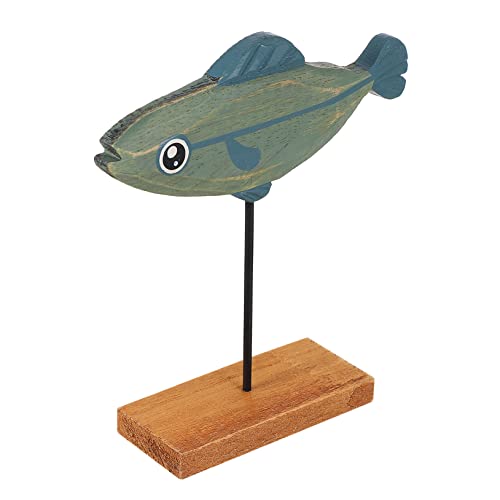 SOLUSTRE Holz Fisch Modell Dekoration Kinderzimmer Tischdeko Holzspielzeug Simulierte Meerestiere Ornament Lebensechte Farbige Holzfigur Für Jungen Mädchen SOLUSTRE Holz Fisch Modell Dekoration Kinderzimmer Tischdeko Holzspielzeug Simulierte Meerestiere Ornament Lebensechte Farbige Holzfigur Für Jungen Mädchen von SOLUSTRE
