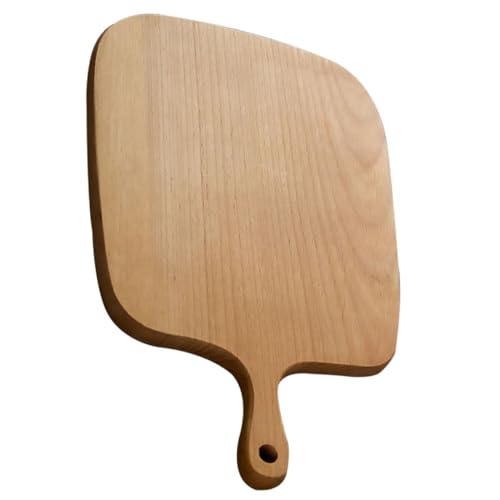 SOLUSTRE Holz Schneidebrett Nordic Stil Robustes Schneideblock Umweltfreundlich Reversible Küchenbrett mit Aufhängebohrung Vielseitig für Brot Obst Gemüse Fleisch Dessert SOLUSTRE Holz Schneidebrett Nordic Stil Robustes Schneideblock Umweltfreundlich Reversible Küchenbrett mit Aufhängebohrung Vielseitig für Brot Obst Gemüse Fleisch Dessert von SOLUSTRE
