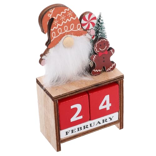 SOLUSTRE Holz Weihnachtskalender mit Kreativer Handarbeit Mehrfunktional als Tisch Countdown und Festliche Desktop Dekoration Langlebig und Gesund für Weihnachtsfeiern SOLUSTRE Holz Weihnachtskalender mit Kreativer Handarbeit Mehrfunktional als Tisch Countdown und Festliche Desktop Dekoration Langlebig und Gesund für Weihnachtsfeiern von SOLUSTRE