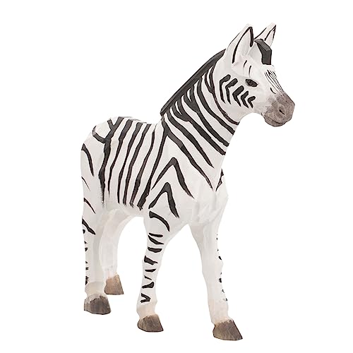 SOLUSTRE Holz Zebra Schnitzerei Handgefertigte Tierfigur für Stilvolle Wohnkultur Dekoratives Accessoire für Schreibtisch oder Teetisch Kreatives und Design Leicht SOLUSTRE Holz Zebra Schnitzerei Handgefertigte Tierfigur für Stilvolle Wohnkultur Dekoratives Accessoire für Schreibtisch oder Teetisch Kreatives und Design Leicht von SOLUSTRE