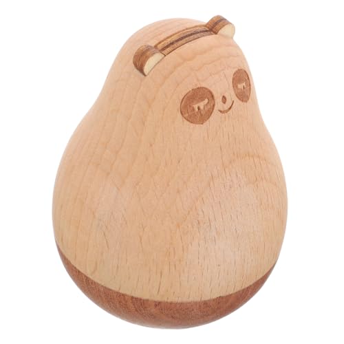 SOLUSTRE Holzfigur Wackeltier Deko Tumbler aus Holz Kleine Tier Statue für Büro Wohnzimmer Tischdeko Geschenkidee mit Elegantem Design und Natürlichem Charme Zufällige Zufällige Farbe SOLUSTRE Holzfigur Wackeltier Deko Tumbler aus Holz Kleine Tier Statue für Büro Wohnzimmer Tischdeko Geschenkidee mit Elegantem Design und Natürlichem Charme Zufällige Zufällige Farbe von SOLUSTRE