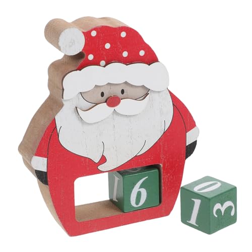 SOLUSTRE Holzschlingen reversibler Countdown-Kalender Desktop-Kalender Countdown-Dekorationen für den Innenbereich Countdown-Kalender aus Holz Tagesplaner 2024 Kalender-Puzzle hölzern rot SOLUSTRE Holzschlingen reversibler Countdown-Kalender Desktop-Kalender Countdown-Dekorationen für den Innenbereich Countdown-Kalender aus Holz Tagesplaner 2024 Kalender-Puzzle hölzern rot von SOLUSTRE