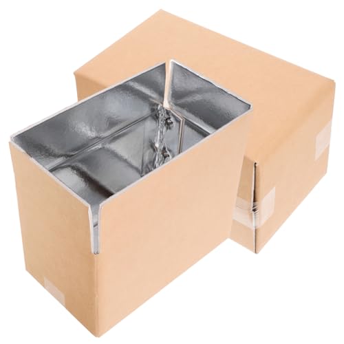 SOLUSTRE Isoliertes Transportboxen-set Große Umzugskartons Mit -innenhüllen Für Kühlkettenlieferungen von SOLUSTRE