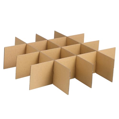 SOLUSTRE Kartonteiler Für Umzugskartons Glasteiler Zum Schutz Von Und Geschirr Kartonverpackungsteiler Aus Papiermaterial Für Transport Und Verpackung SOLUSTRE Kartonteiler Für Umzugskartons Glasteiler Zum Schutz Von Und Geschirr Kartonverpackungsteiler Aus Papiermaterial Für Transport Und Verpackung von SOLUSTRE