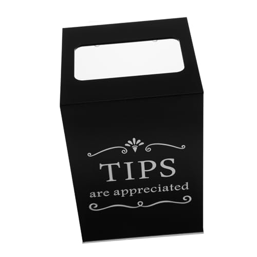 SOLUSTRE Kasten Trinkgeldbox Trinkgeldglas mit Schloss Münzglas Tombolaglas Trinkgeldgläser für das Restaurant Trinkgeldgläser für Barkeeper Geld Trinkgeld Glas Acryl Black SOLUSTRE Kasten Trinkgeldbox Trinkgeldglas mit Schloss Münzglas Tombolaglas Trinkgeldgläser für das Restaurant Trinkgeldgläser für Barkeeper Geld Trinkgeld Glas Acryl Black von SOLUSTRE