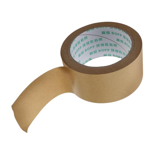 SOLUSTRE Kraftpapier Klebeband Stark Haftendes Packband Wetterfest Vielseitig für Verpackung Kartonversiegelung und Bilderrahmen Braun Umweltfreundliches Papierklebeband SOLUSTRE Kraftpapier Klebeband Stark Haftendes Packband Wetterfest Vielseitig für Verpackung Kartonversiegelung und Bilderrahmen Braun Umweltfreundliches Papierklebeband von SOLUSTRE