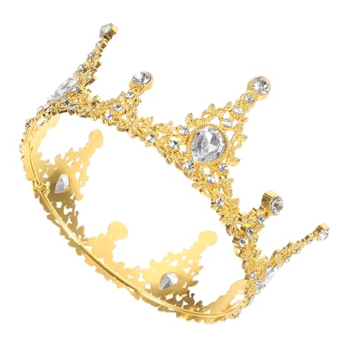 SOLUSTRE Krone Tortendeko für Hochzeit und Geburtstag Eleganter Kuchentopper mit Schmucksteinen für Feiern Verlobungen und Jubiläen SOLUSTRE Krone Tortendeko für Hochzeit und Geburtstag Eleganter Kuchentopper mit Schmucksteinen für Feiern Verlobungen und Jubiläen von SOLUSTRE