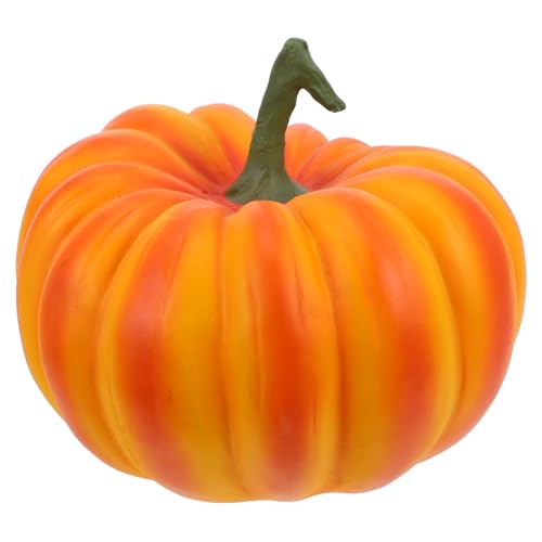 SOLUSTRE Künstlicher Resin Kürbis Herbstdeko Glatte Oberfläche Leicht und Bruchsicher Herbstliche Kürbisdekoration für Wohnzimmer Schlafzimmer Tisch Rustikal und Modern Passend SOLUSTRE Künstlicher Resin Kürbis Herbstdeko Glatte Oberfläche Leicht und Bruchsicher Herbstliche Kürbisdekoration für Wohnzimmer Schlafzimmer Tisch Rustikal und Modern Passend von SOLUSTRE