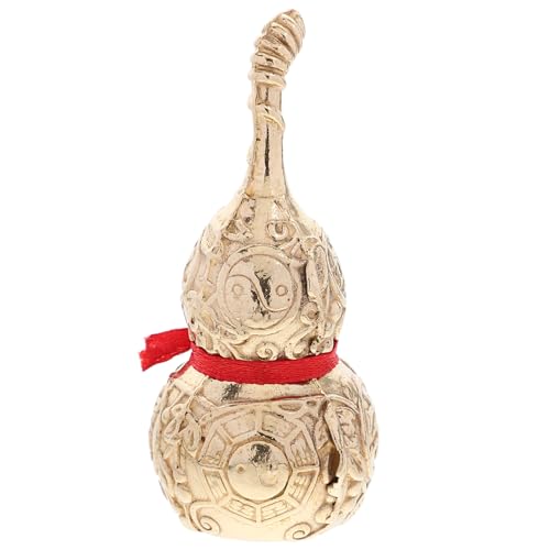 SOLUSTRE Kupfer Gourd Ornament Traditionelle Feng Shui Tischdekoration Glücksbringer für Zuhause Büro und Feste SOLUSTRE Kupfer Gourd Ornament Traditionelle Feng Shui Tischdekoration Glücksbringer für Zuhause Büro und Feste von SOLUSTRE